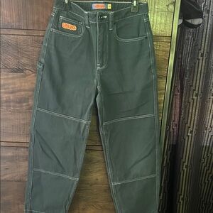 Empire  Forest Green Utility Pants
jeans